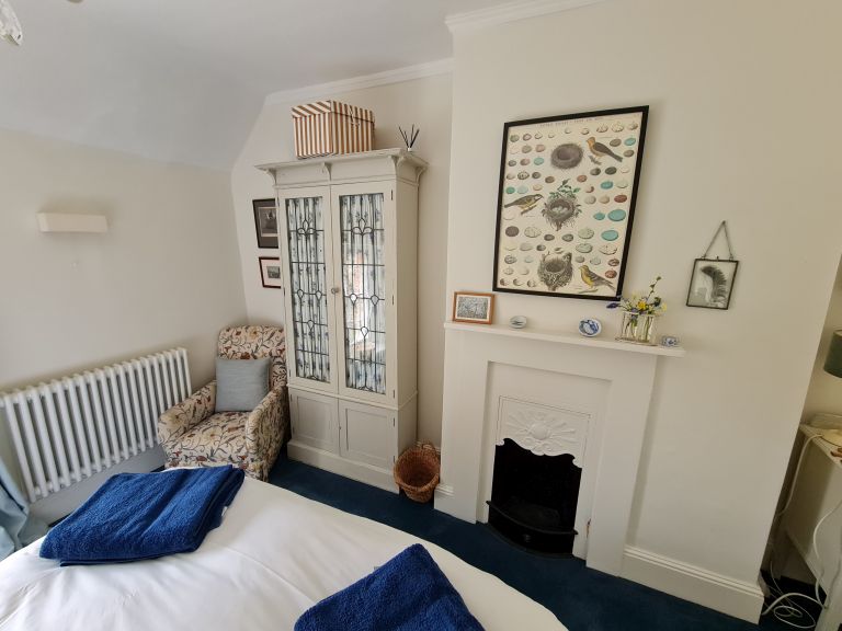 Bedroom 2 Fireplace